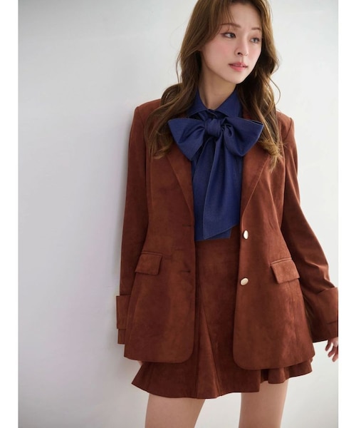 MERCURYDUO フィットアンドフレアジャケット フィットアンドフレアジャケット｜マーキュリーデュオの通販｜&mall