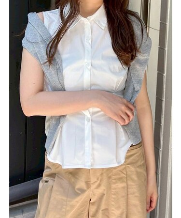 カーデセットノースリシャツ