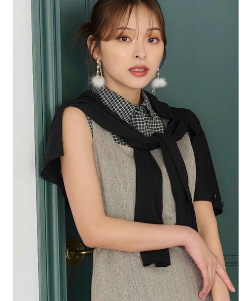 カーデセットノースリシャツ