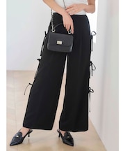 サイドリボンコルセットパンツ