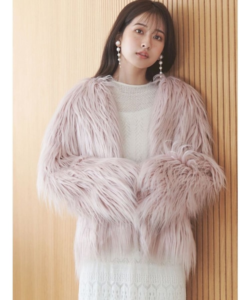FADED RIBBED SLEEVE JACKET｜エックスガールの通販｜&mall（アンド