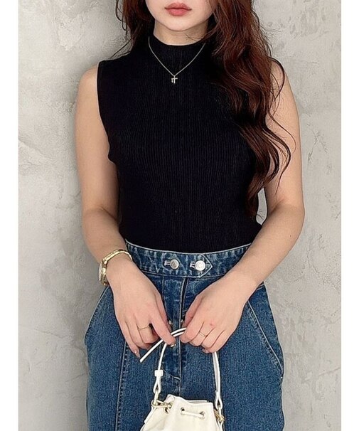 【追加生産/新色追加】ノースリーブニット