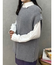 オーバーコクーンシャツ