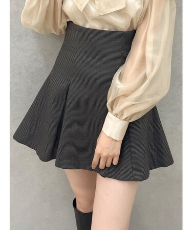 バックジップミニマーメイドスカパン