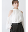 シフォンアメスリオフショルブラウス