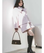 ウールベルテッドミニスカート