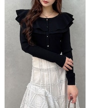 編み変化ラッフルコンパクト