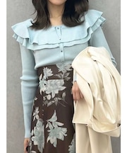 編み変化ラッフルコンパクト