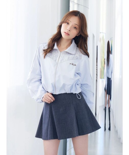 【FILA別注】レース切替トラックジャケット