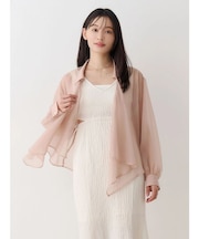 ドレープシアーシャツ