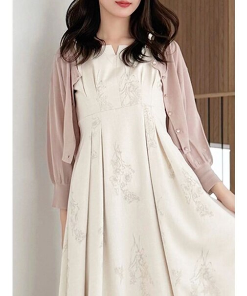 2WAYシアーコンパクトカーディガン