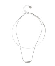 フォルムパーツ2連ネックレス