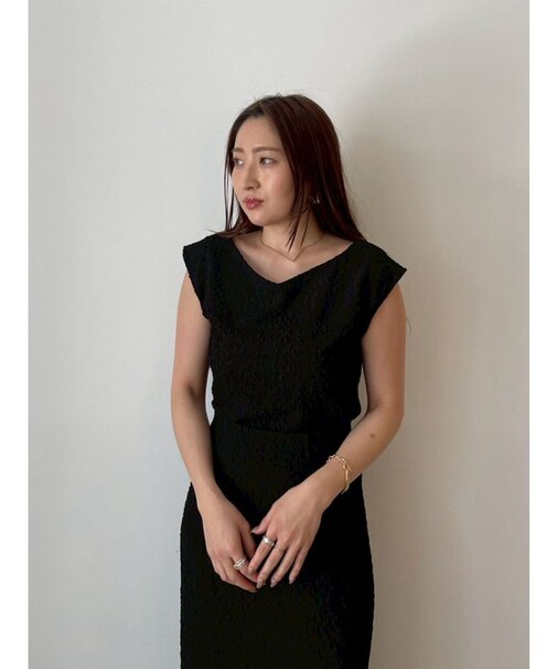 2WAYシャーリングトップス