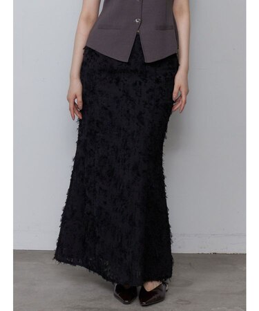 カットジャガードナロースカート