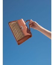 ラタンコンビミニバッグ