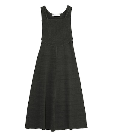 ニットビスチェセットワンピース