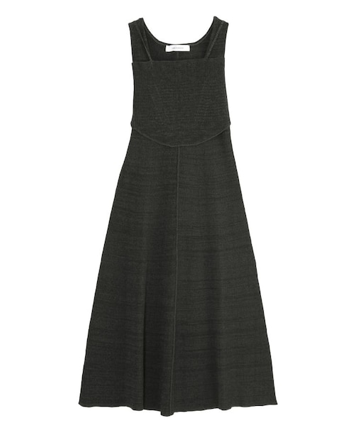 ニットビスチェセットワンピース