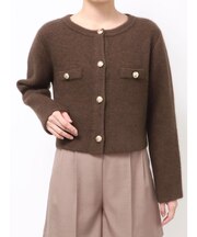 CHNラクーンニットジャケット