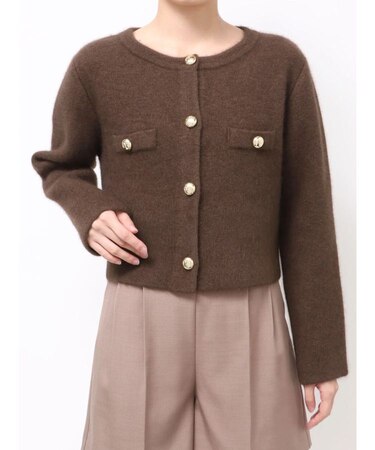 CHNラクーンニットジャケット