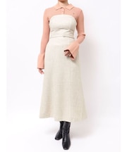 【POLO BCSコラボ】カラーネックニットドッキングワンピース