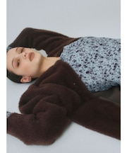 ヴィンテージフラワーフレアスリーブワンピース