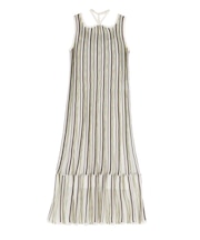 MIXストライプチョーカーニットワンピース