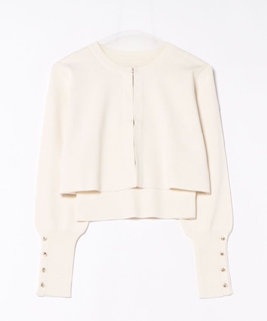 ビーンズボタンアンサンブル