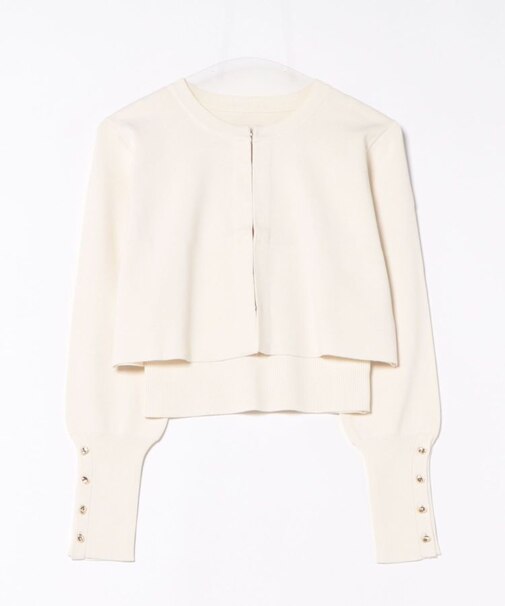 ビーンズボタンアンサンブル