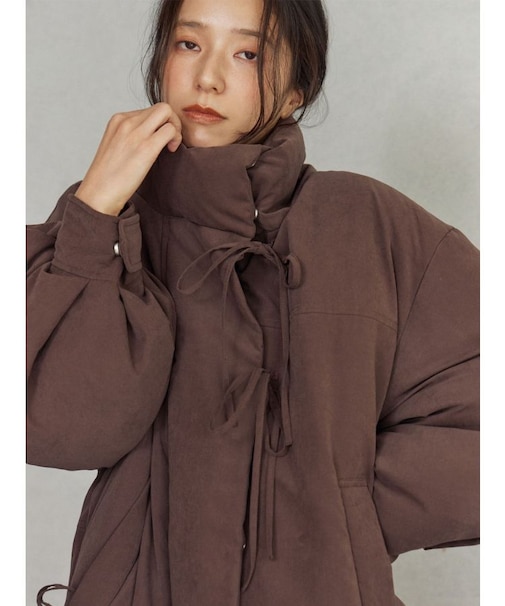 ストリングディティールミドルダウン