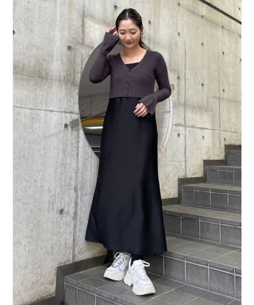 カーデセットキャミワンピース