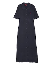 【POLO BCSコラボ】シャツカラーニットワンピース