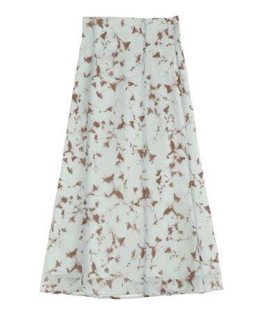 シャドーフラワーナロースカート