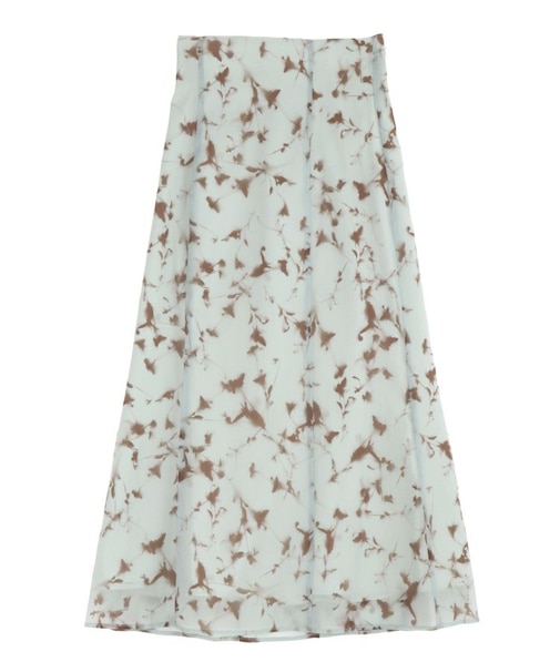 シャドーフラワーナロースカート