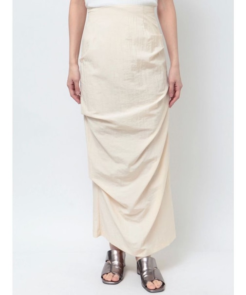 タックドレープタイトスカート
