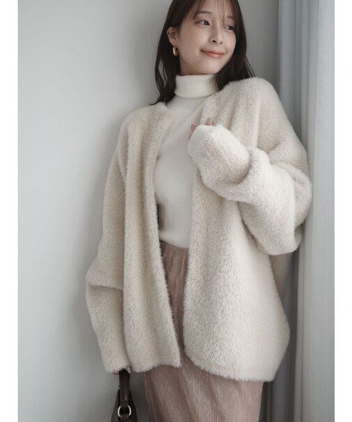 ベーシックリブタートルネックプルオーバー