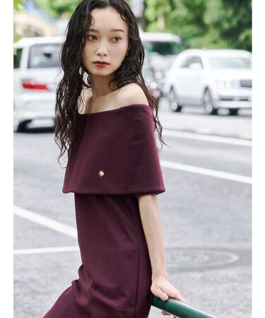 追加生産【POLO BCSコラボ】オフショルワンピース