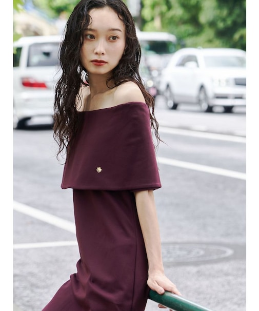 追加生産【POLO BCSコラボ】オフショルワンピース