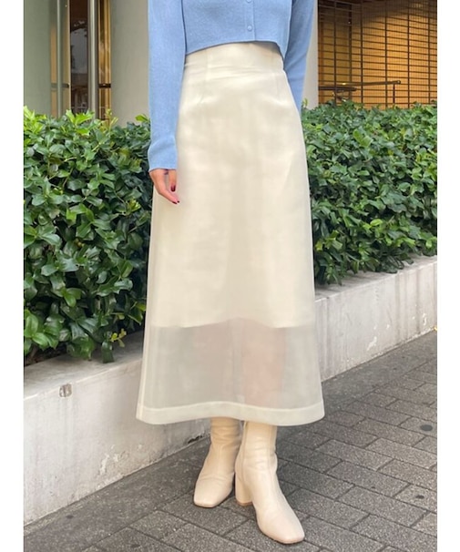 シアーダンボールペンシルスカート