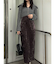 ショートZIPカーデセットベロアワンピース