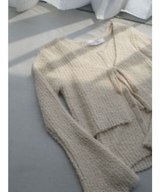 シャギーヤーンニットアンサンブル