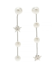 LADYフェイクパールスターミックスピアス