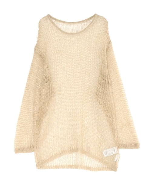 モヘヤラフニットプルオーバー