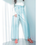ワイドフレアデニムパンツ