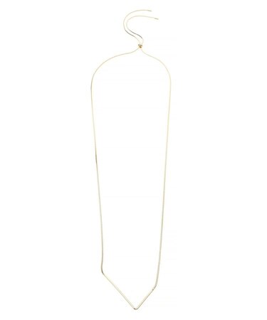 アングルパーツドロストネックレス