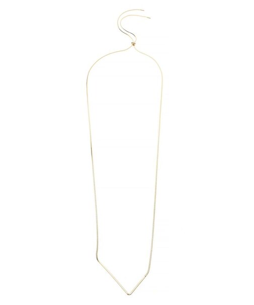 アングルパーツドロストネックレス