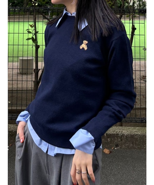 【POLO BCS コラボ】ベアニットプルオーバー