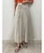 コットンシフォンフレアスカート