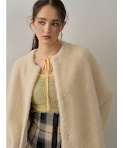 2WAYシアーアルパカニットプルオーバー