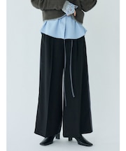 ラインドレープパンツ