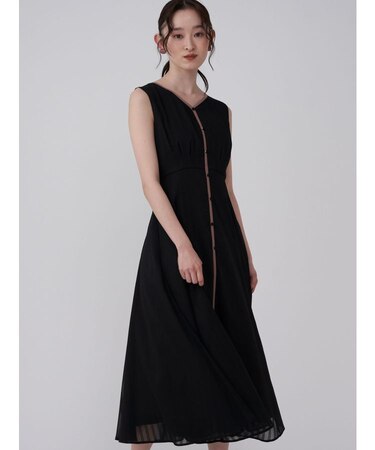 【追加生産】バイカラーパイピングワンピース